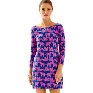 Lilly Pulitzer Marlowe Shirt Dress Women’s Size S Pack Your Trunk Mini Shift